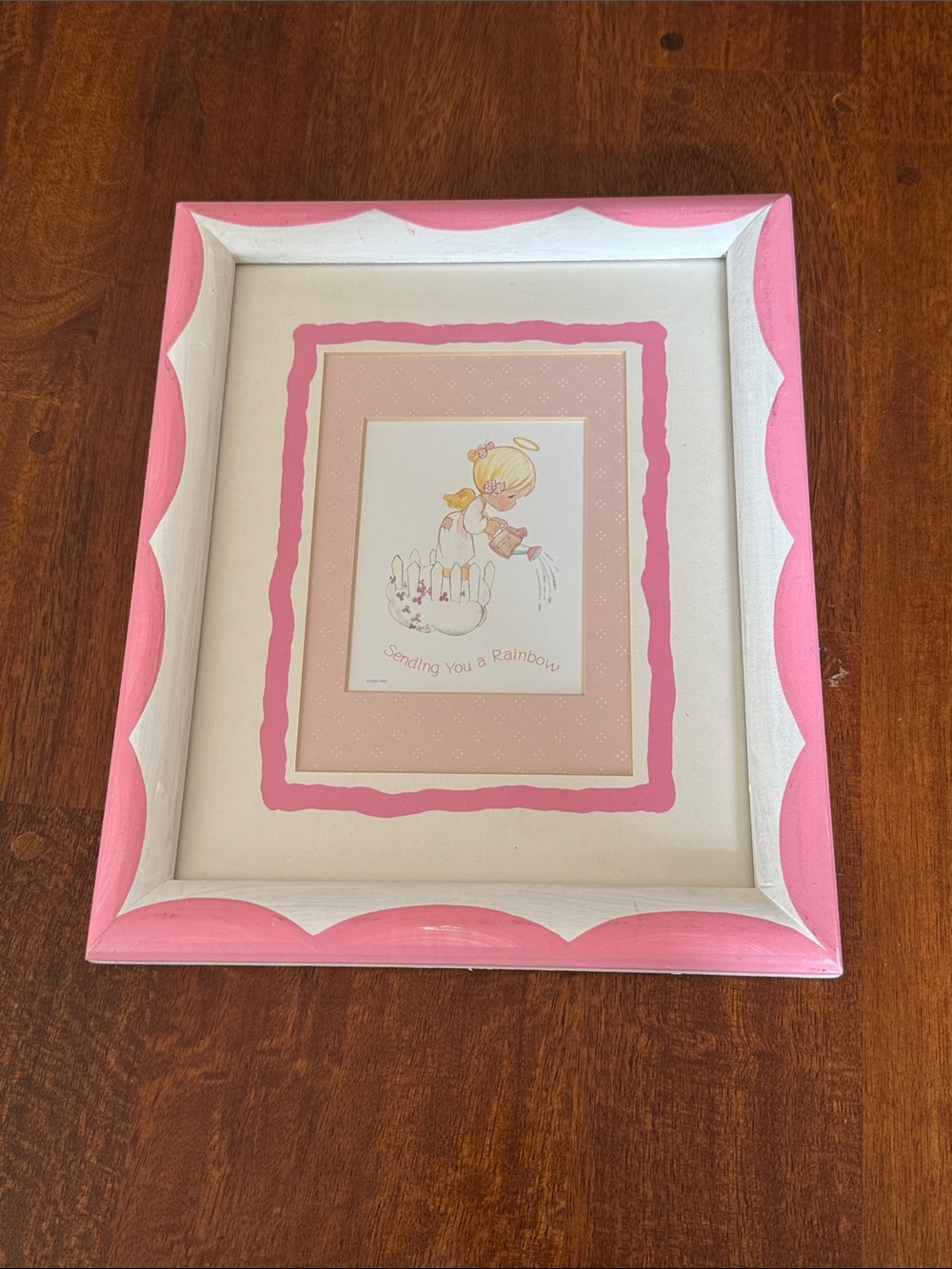 Vintage 1990s Precious Moments “Sending You a Rainbow” photo